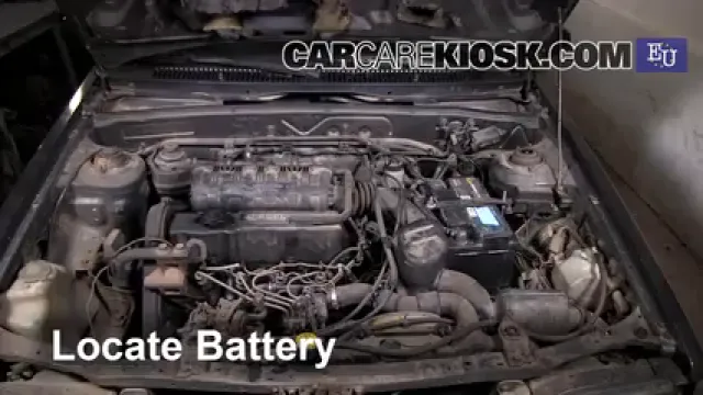 1989 Mazda 323 GLX 1.7L 4 Cyl. Diesel Batería Encendido de puente